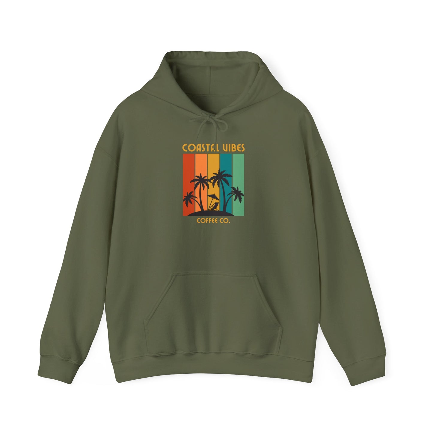 Coastal Chill Unisex Heavy Blend⢠Hooded Sweatshirt