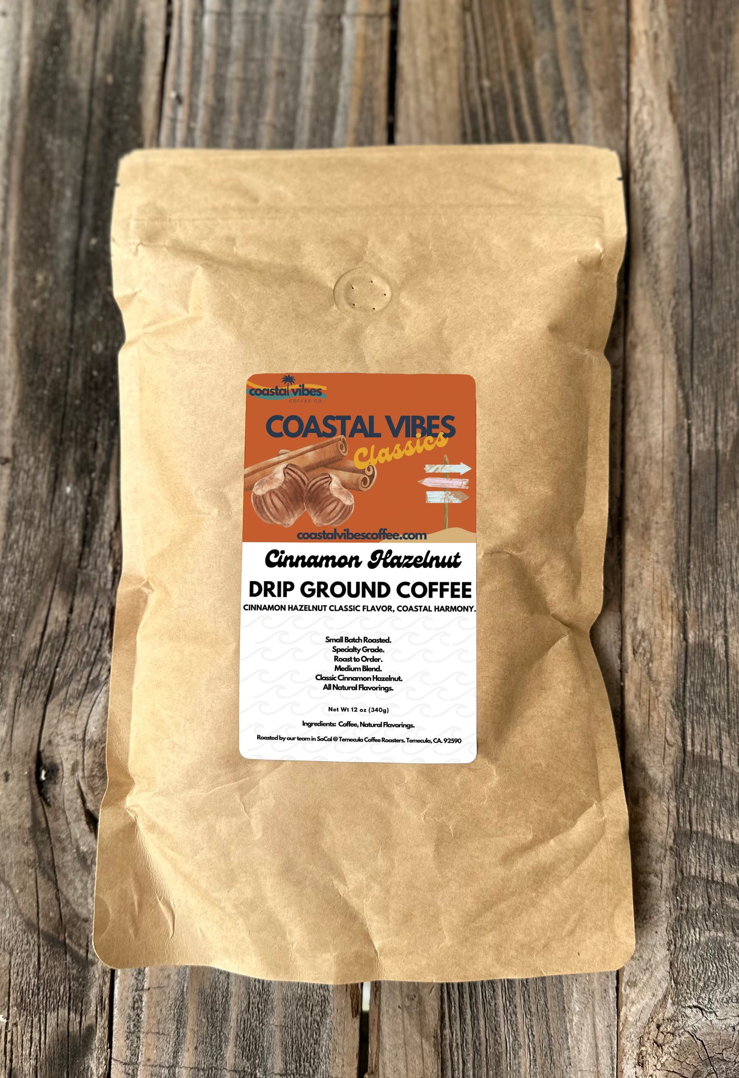 Cinnamon Hazelnut - Coastal Vibes Classic