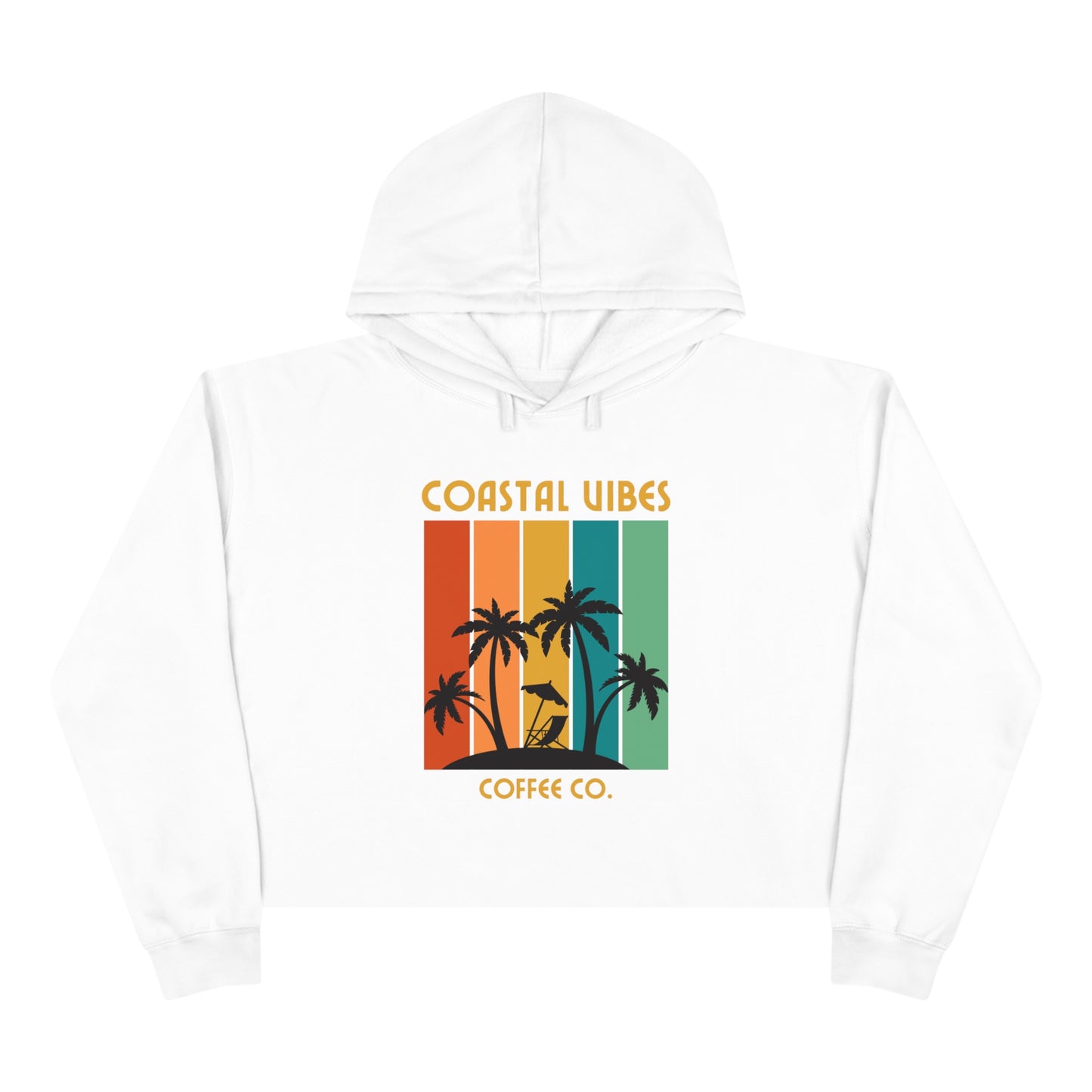 Coastal Chill Cropped Hoodie