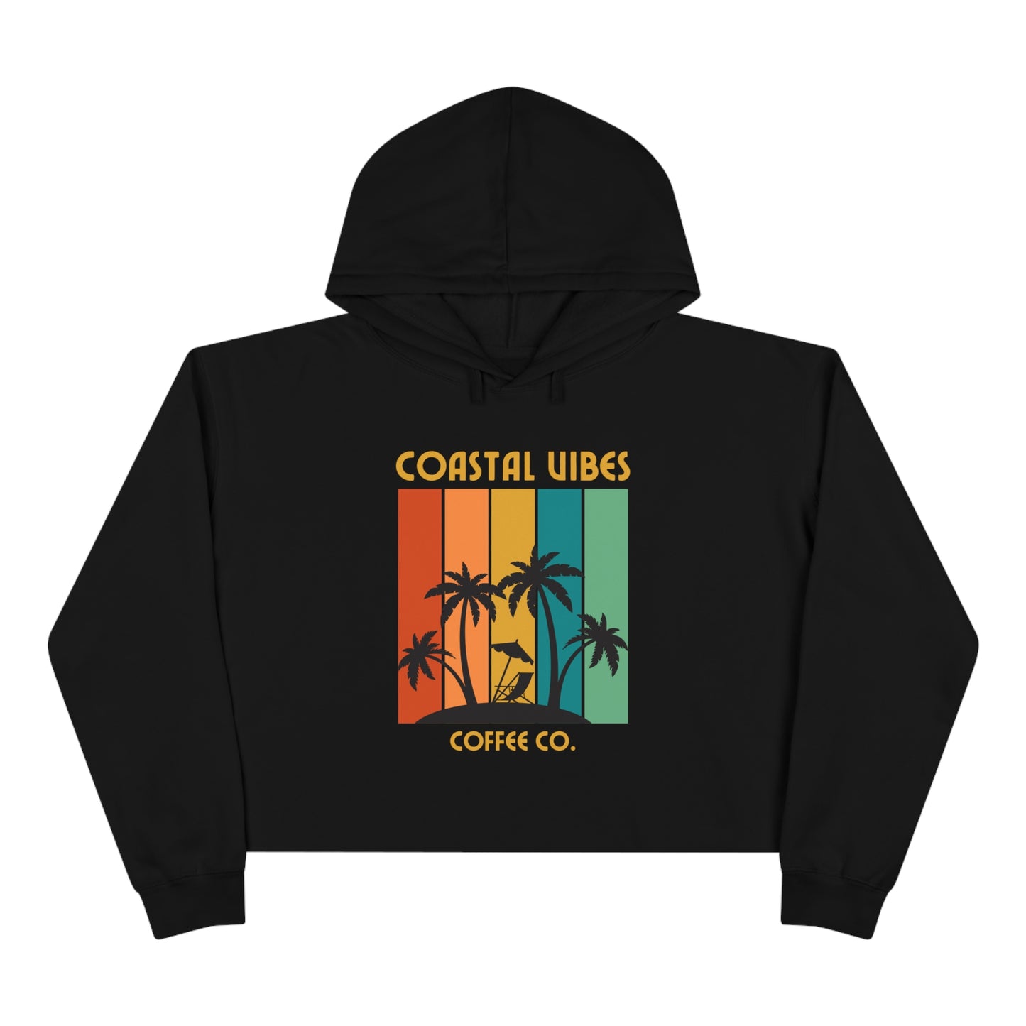 Coastal Chill Cropped Hoodie