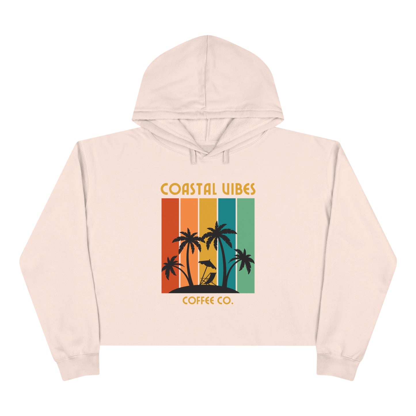 Coastal Chill Cropped Hoodie