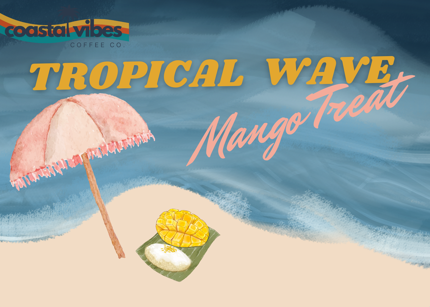 Tropical Wave - Mango Treat Tea - 3oz Loose Leaf